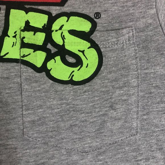 Teenage Mutant Ninja Turtles Shirt Kids Extra Large XL Gray Graphic‎ Tee Outdoor - Picture 4 of 8